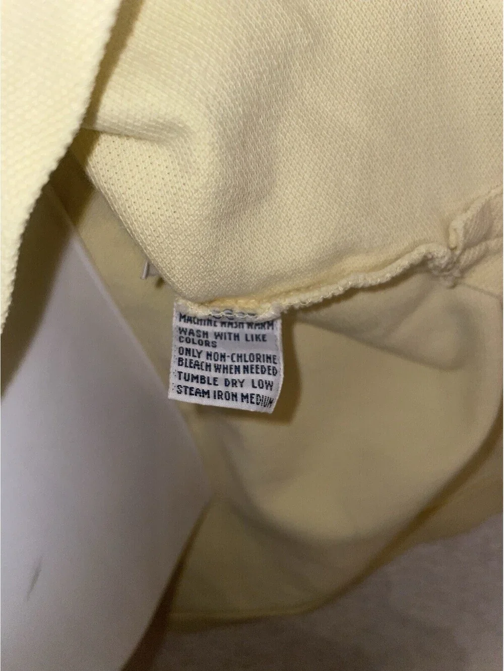 Polo by Ralph Lauren Men’s XL Yellow Knit Short Sleeve Polo Shirt Black Pony